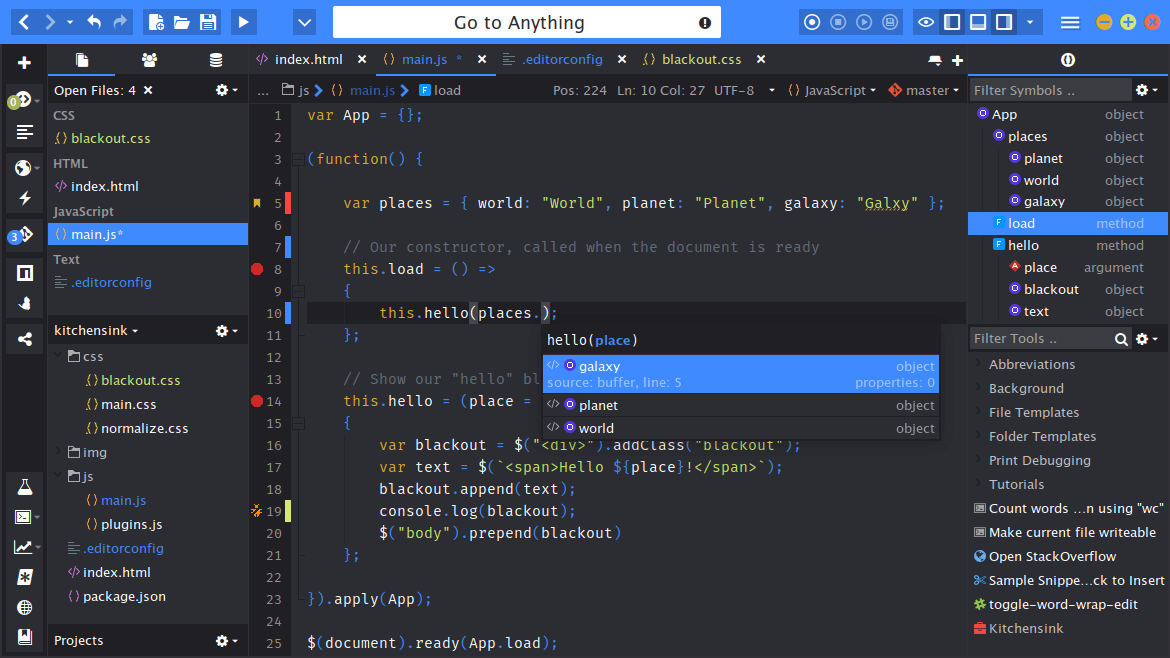 best c++ text editor for mac